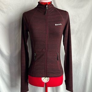 XS167 Bench zip up fitted athletic jacket
